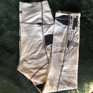 Lululemon True Self Crop Bleacher Stripe